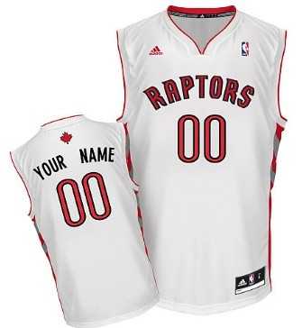 Men & Youth Customized Toronto Raptors White Jersey